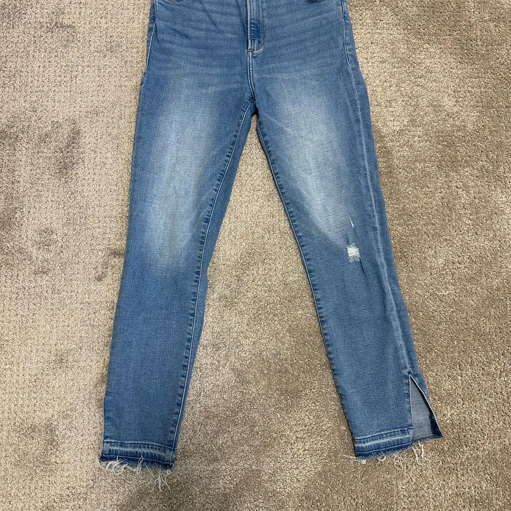 Abercrombie & Fitch Simone High Rise Ankle Jeans